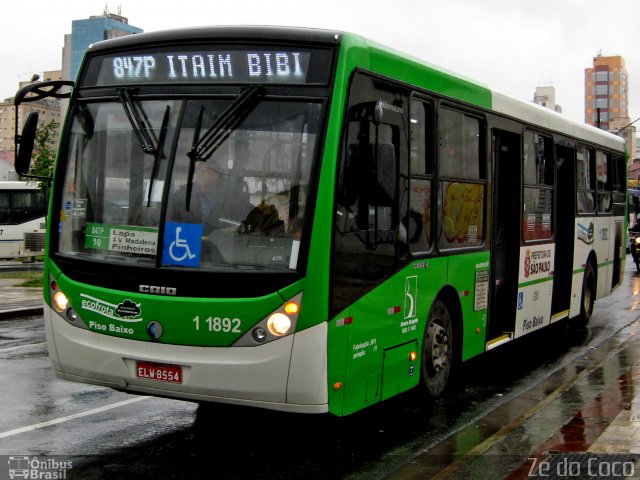 Viação Santa Brígida 1 1892 na cidade de São Paulo, São Paulo, Brasil, por Joel Mariano de Souza. Número da foto: #1113083.