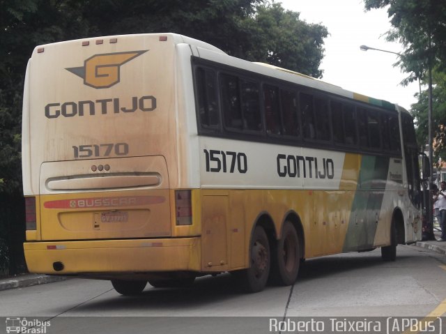 Empresa Gontijo de Transportes 15170 na cidade de São Paulo, São Paulo, Brasil, por Roberto Teixeira. ID da foto: 1113870.