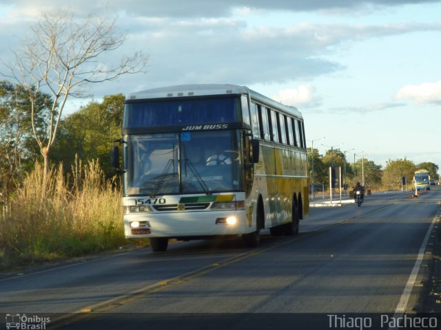 Empresa Gontijo de Transportes 15470 na cidade de Januária, Minas Gerais, Brasil, por Thiago  Pacheco. ID da foto: 1113706.