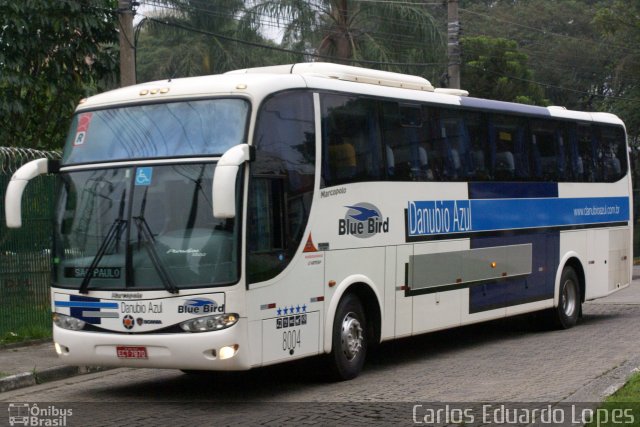 VIDA - Viação Danúbio Azul 8004 na cidade de São Paulo, São Paulo, Brasil, por Carlos Eduardo Lopes. Número da foto: #1114317.