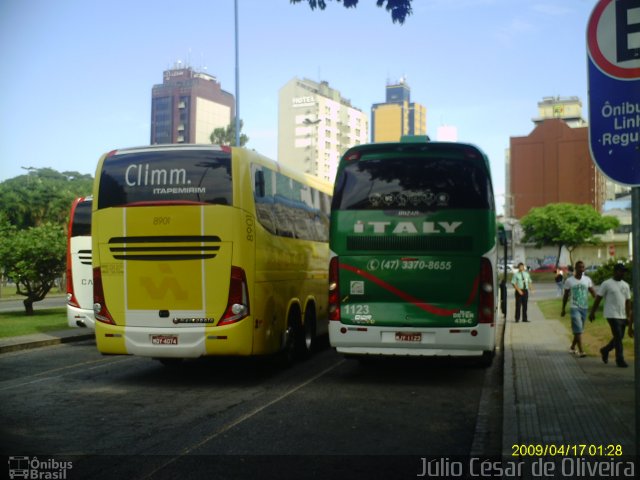 Italy Transporte e Turismo 1123 na cidade de Curitiba, Paraná, Brasil, por Júlio César de Oliveira. Número da foto: #1114675.