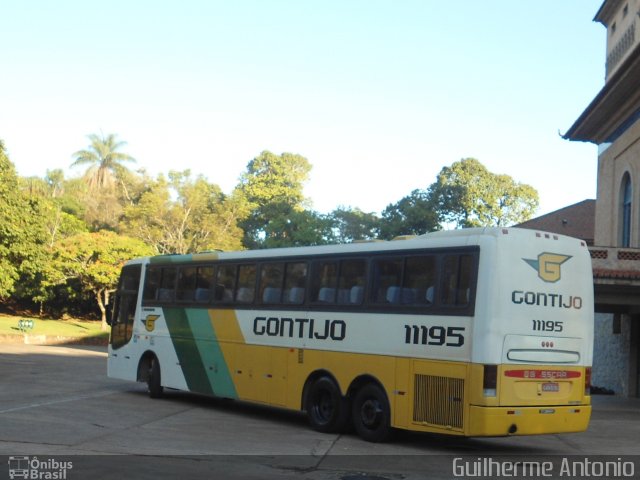 Empresa Gontijo de Transportes 11195 na cidade de Araxá, Minas Gerais, Brasil, por Guilherme Antonio. Número da foto: #1115765.
