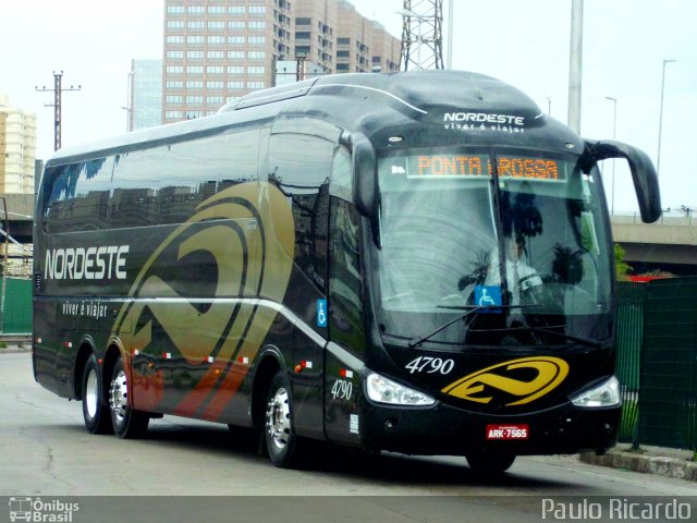 Expresso Nordeste 4790 na cidade de São Paulo, São Paulo, Brasil, por Paulo Ricardo. Número da foto: #1115959.