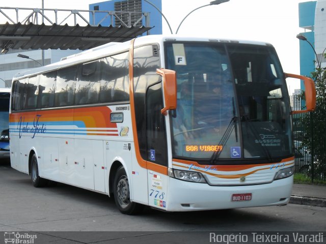Viação Vale do Tietê 778 na cidade de São Paulo, São Paulo, Brasil, por Rogério Teixeira Varadi. Número da foto: #1114780.
