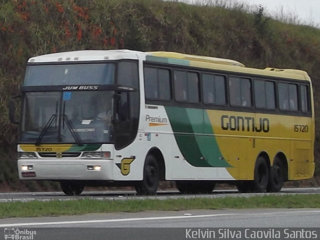 Empresa Gontijo de Transportes 15720 na cidade de Três Corações, Minas Gerais, Brasil, por Kelvin Silva Caovila Santos. ID da foto: 1115376.