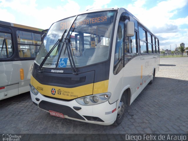 Transurb A72144 na cidade de Rio de Janeiro, Rio de Janeiro, Brasil, por Diego Félix de Araujo. Número da foto: #1115610.
