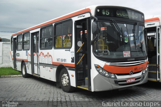 Santo Antônio Transportes Niterói NIT 08-191 na cidade de Niterói, Rio de Janeiro, Brasil, por Gabriel Cardoso Lopes. Número da foto: #1115614.