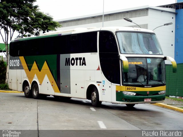 Viação Motta 80218 na cidade de São Paulo, São Paulo, Brasil, por Paulo Ricardo. Número da foto: #1115992.