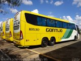 Empresa Gontijo de Transportes 18530 na cidade de Patos de Minas, Minas Gerais, Brasil, por Wagner Gontijo Várzea da Palma-mg. Número da foto: #:id.