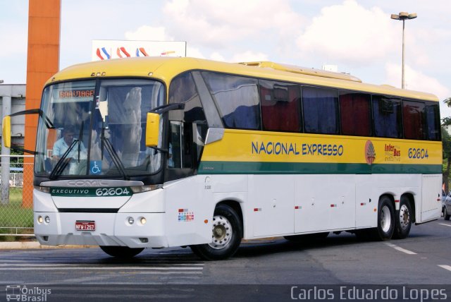 Nacional Expresso 62604 na cidade de Goiânia, Goiás, Brasil, por Carlos Eduardo Lopes. Número da foto: #1118404.