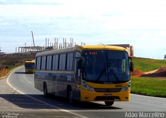 Viação Santa Edwiges 6040 na cidade de Betim, Minas Gerais, Brasil, por Adão Raimundo Marcelino. Número da foto: #1118495.