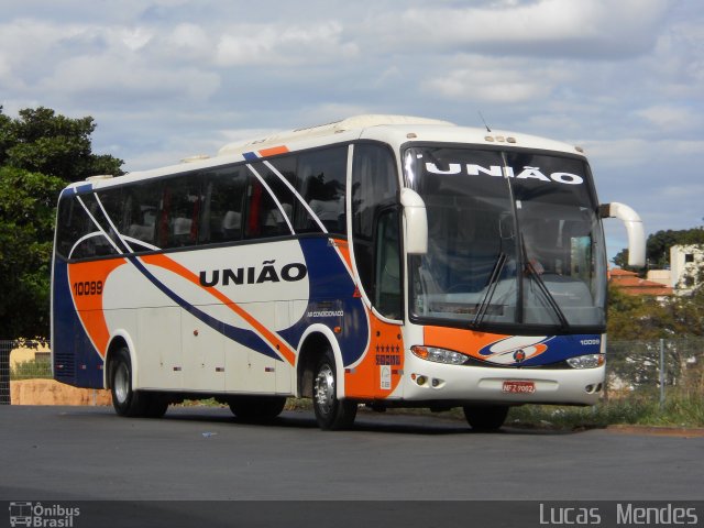 Expresso União 10099 na cidade de Montes Claros, Minas Gerais, Brasil, por Lucas  Mendes. Número da foto: #1118463.