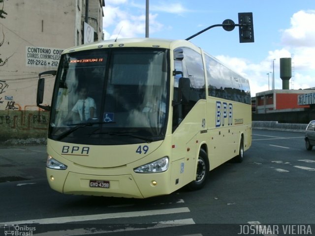 BPA Transportes 49 na cidade de Belo Horizonte, Minas Gerais, Brasil, por Josimar Vieira. ID da foto: 1117098.