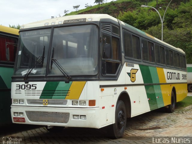 Empresa Gontijo de Transportes 3095 na cidade de Belo Horizonte, Minas Gerais, Brasil, por Lucas Nunes. ID da foto: 1117933.