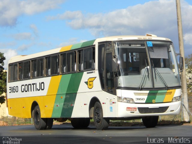 Empresa Gontijo de Transportes 3160 na cidade de Montes Claros, Minas Gerais, Brasil, por Lucas  Mendes. Número da foto: #1119568.