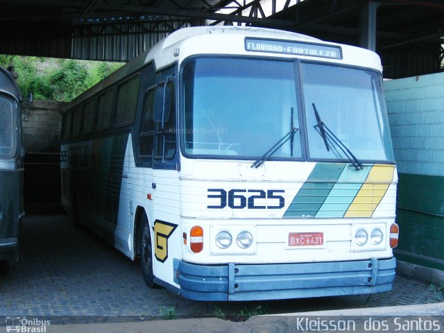 Empresa Gontijo de Transportes 3625 na cidade de Contagem, Minas Gerais, Brasil, por Kleisson  dos Santos. ID da foto: 1119138.