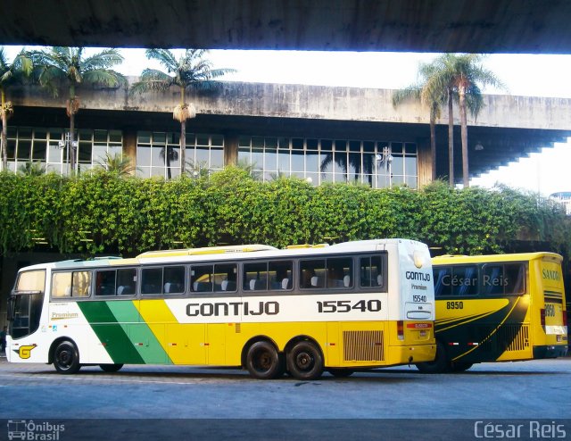 Empresa Gontijo de Transportes 15540 na cidade de Belo Horizonte, Minas Gerais, Brasil, por César Ônibus. Número da foto: #1120223.