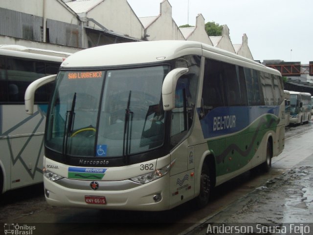 Bel-Tour Transportes e Turismo 362 na cidade de Rio de Janeiro, Rio de Janeiro, Brasil, por Anderson Sousa Feijó. Número da foto: #1121498.