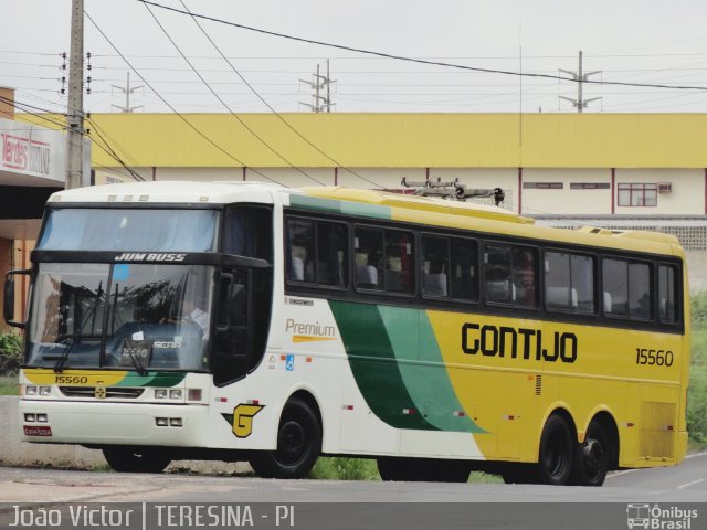 Empresa Gontijo de Transportes 15560 na cidade de Teresina, Piauí, Brasil, por João Victor. ID da foto: 1122494.