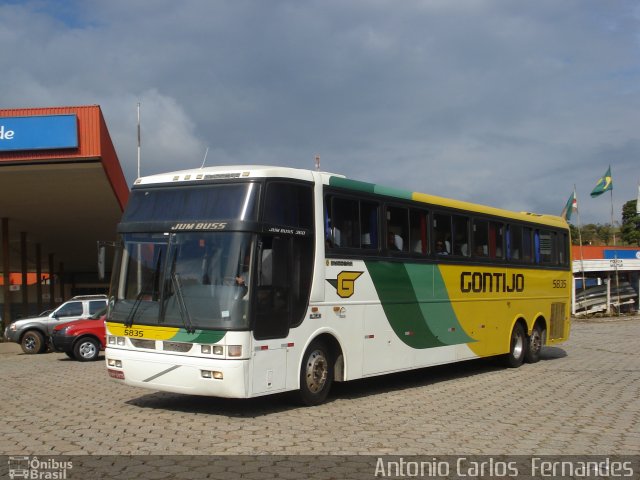 Empresa Gontijo de Transportes 5835 na cidade de João Monlevade, Minas Gerais, Brasil, por Antonio Carlos Fernandes. Número da foto: #1121492.