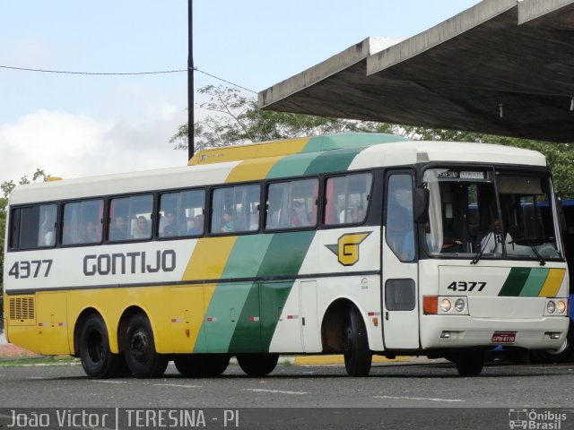 Empresa Gontijo de Transportes 4377 na cidade de Teresina, Piauí, Brasil, por João Victor. Número da foto: #1122441.