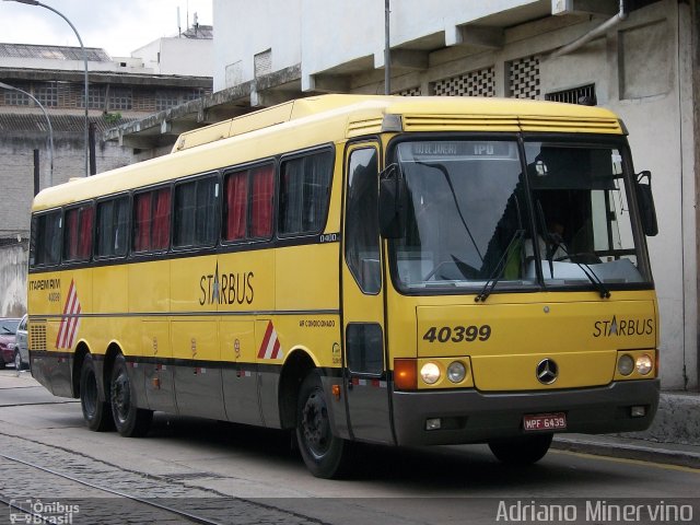 Viação Itapemirim 40399 na cidade de Rio de Janeiro, Rio de Janeiro, Brasil, por Adriano Minervino. ID da foto: 1121982.