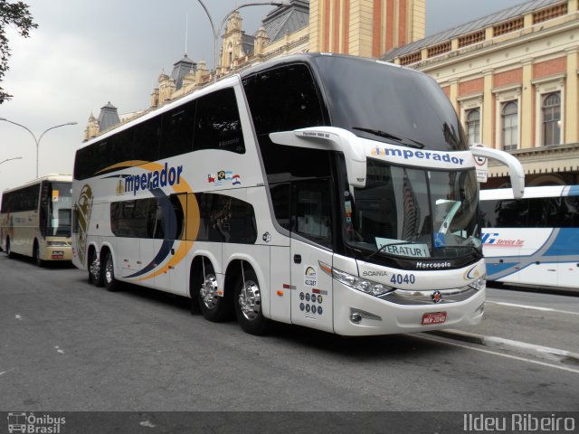 Imperador Turismo 4040 na cidade de São Paulo, São Paulo, Brasil, por Ildeu Ribeiro. Número da foto: #1070617.