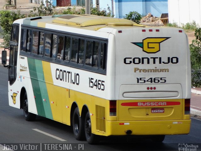 Empresa Gontijo de Transportes 15465 na cidade de Teresina, Piauí, Brasil, por João Victor. Número da foto: #1070487.
