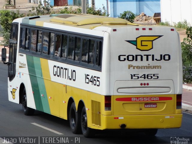 Empresa Gontijo de Transportes 15465 na cidade de Teresina, Piauí, Brasil, por João Victor. ID da foto: 1070487.