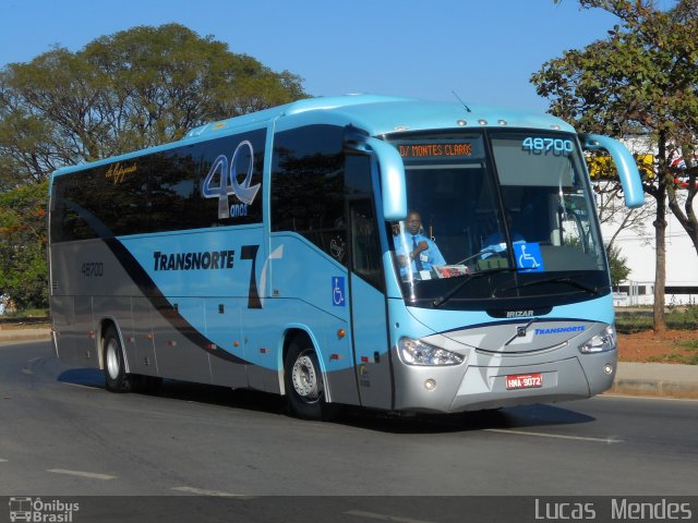 Transnorte - Transporte e Turismo Norte de Minas 48700 na cidade de Montes Claros, Minas Gerais, Brasil, por Lucas  Mendes. Número da foto: #1070571.