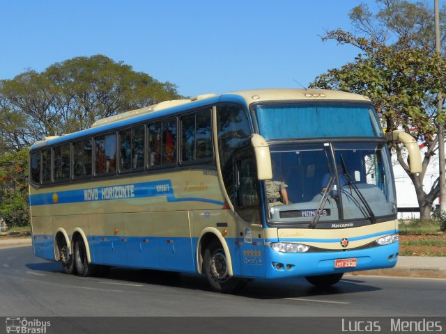 Viação Novo Horizonte 1019811 na cidade de Montes Claros, Minas Gerais, Brasil, por Lucas  Mendes. ID da foto: 1070575.