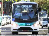 Viação Piracicabana Santos 5115 na cidade de Santos, São Paulo, Brasil, por Adam Xavier Rodrigues Lima. Número da foto: #1070562.