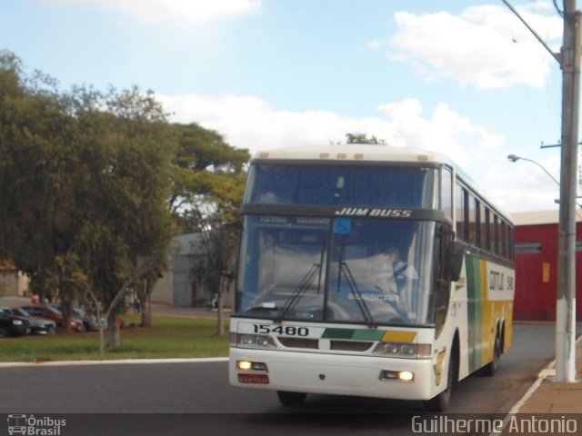 Empresa Gontijo de Transportes 15480 na cidade de Araxá, Minas Gerais, Brasil, por Guilherme Antonio. Número da foto: #1123634.