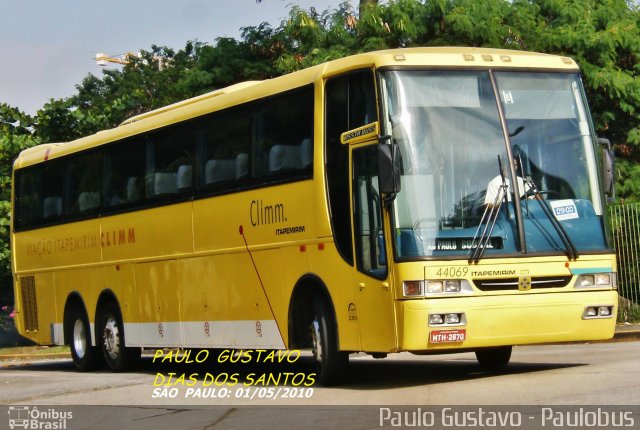 Viação Itapemirim 44069 na cidade de São Paulo, São Paulo, Brasil, por Paulo Gustavo. ID da foto: 1124027.