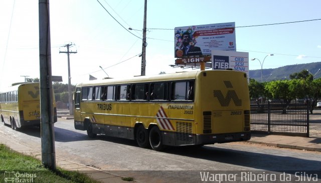 Viação Itapemirim 20023 na cidade de Barreiras, Bahia, Brasil, por Wagner Ribeiro da Silva. Número da foto: #1123512.
