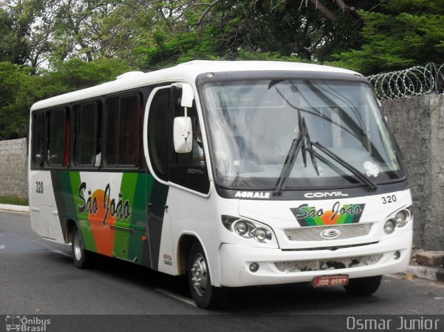 Auto Viação São João 320 na cidade de Salvador, Bahia, Brasil, por Osmar Junior. ID da foto: 1123732.