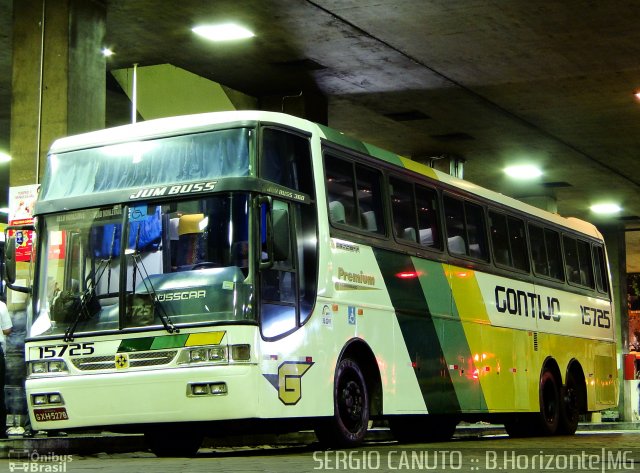 Empresa Gontijo de Transportes 15725 na cidade de Belo Horizonte, Minas Gerais, Brasil, por Sérgio Augusto Braga Canuto. Número da foto: #1124411.