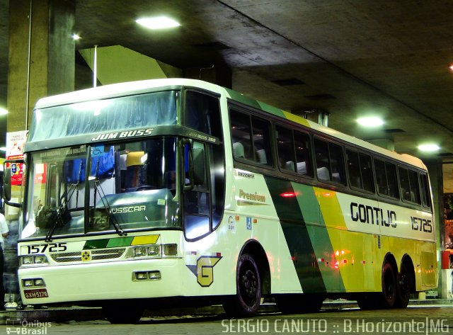 Empresa Gontijo de Transportes 15725 na cidade de Belo Horizonte, Minas Gerais, Brasil, por Sérgio Augusto Braga Canuto. ID da foto: 1124411.