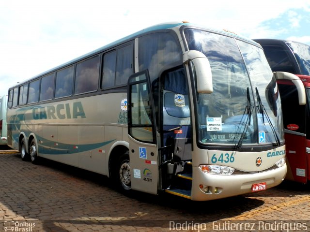 Viação Garcia 6436 na cidade de Londrina, Paraná, Brasil, por Rodrigo  Gutierrez Rodrigues. Número da foto: #1073194.