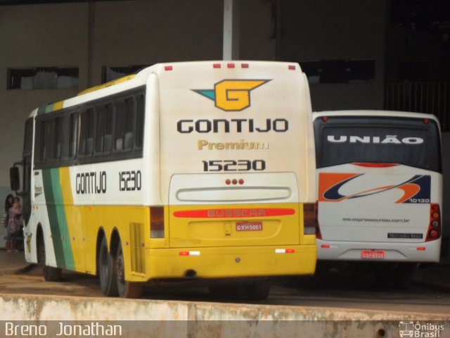 Empresa Gontijo de Transportes 15230 na cidade de São Gotardo, Minas Gerais, Brasil, por Breno  Jonathan. ID da foto: 1072549.