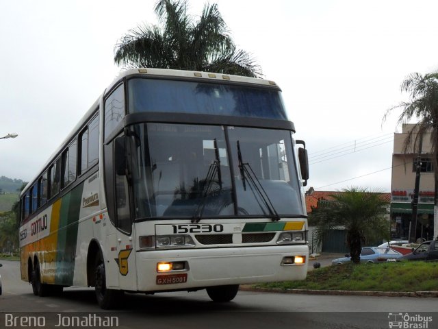 Empresa Gontijo de Transportes 15230 na cidade de São Gotardo, Minas Gerais, Brasil, por Breno  Jonathan. ID da foto: 1074649.