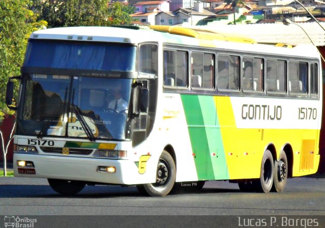 Empresa Gontijo de Transportes 15170 na cidade de Araxá, Minas Gerais, Brasil, por Lucas Borges . Número da foto: #1074265.