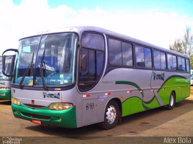 Turin Transportes 610 na cidade de Ouro Branco, Minas Gerais, Brasil, por Rafael Matos. Número da foto: #1078523.