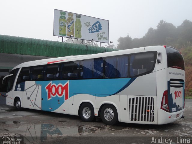 Auto Viação 1001 3010 na cidade de Quatro Barras, Paraná, Brasil, por Andrey  Lima. Número da foto: #1077682.