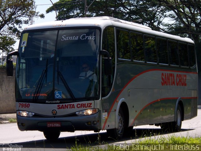 Viação Santa Cruz 7950 na cidade de Campinas, São Paulo, Brasil, por Fábio Takahashi Tanniguchi. Número da foto: #1077400.