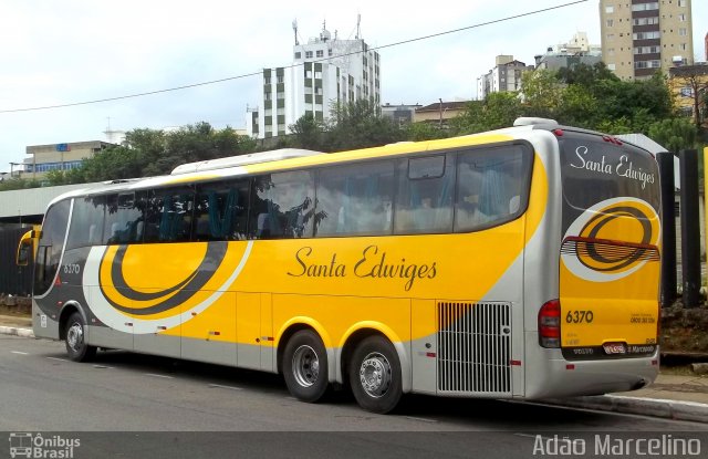 Viação Santa Edwiges 6370 na cidade de Belo Horizonte, Minas Gerais, Brasil, por Adão Raimundo Marcelino. ID da foto: 1078631.