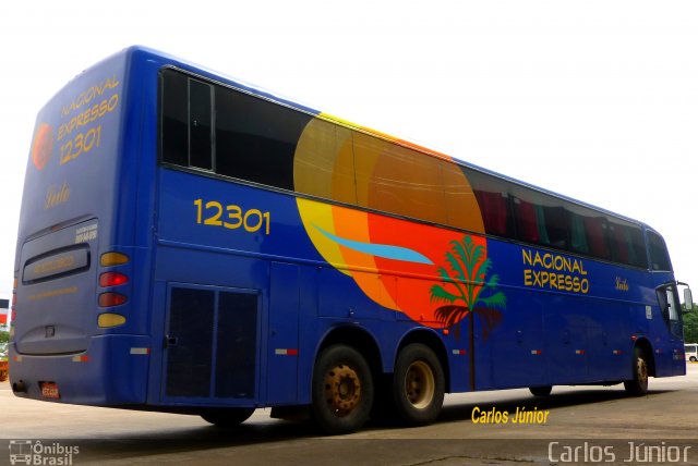 Nacional Expresso 12301 na cidade de Goiânia, Goiás, Brasil, por Carlos Júnior. Número da foto: #1078229.