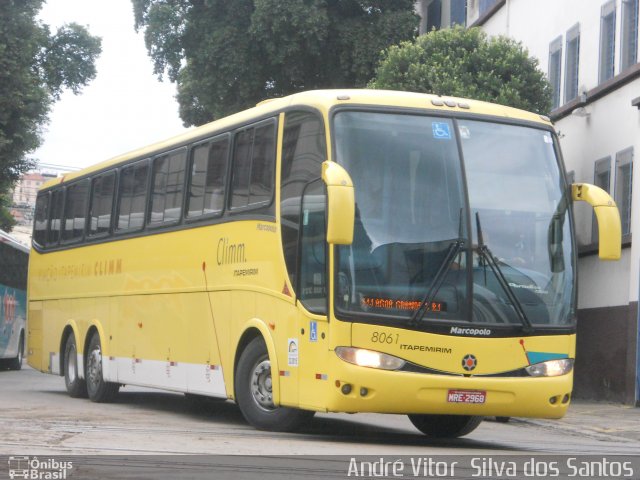 Viação Itapemirim 8061 na cidade de Rio de Janeiro, Rio de Janeiro, Brasil, por André Vitor  Silva dos Santos. ID da foto: 1077781.