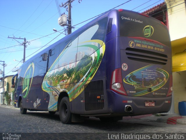 MJ Turismo 1140 na cidade de Porto Seguro, Bahia, Brasil, por Levi Rodrigues dos Santos. ID da foto: 1076979.