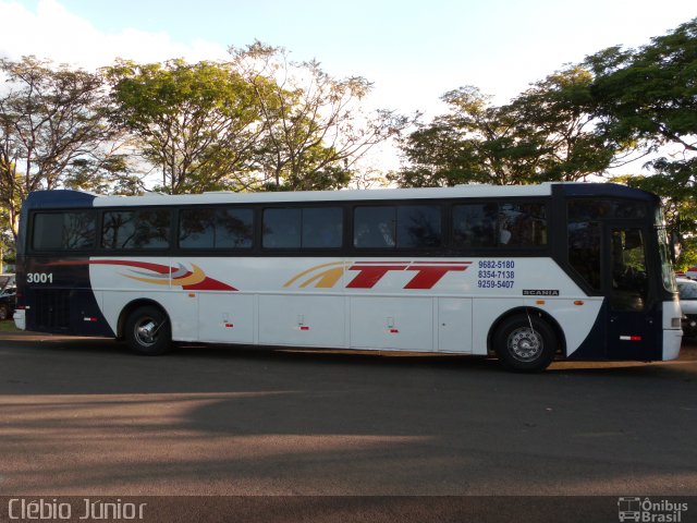 ATT - Atlântico Transportes e Turismo 3001 na cidade de Brasília, Distrito Federal, Brasil, por Clébio Júnior. Número da foto: #1077791.